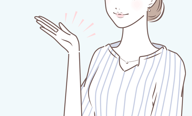 女性の手