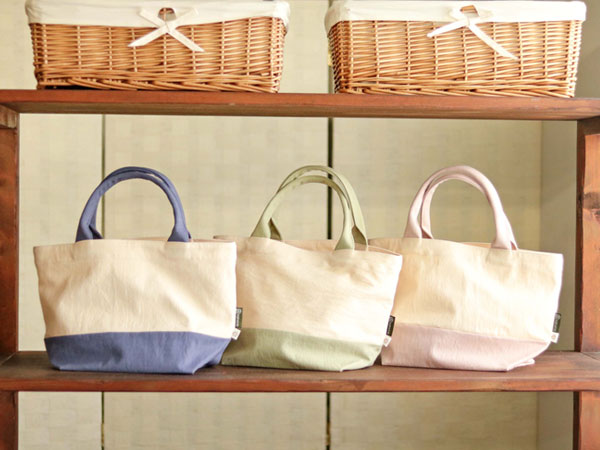 のこり染トートバッグ