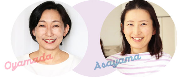 店長小山田とスタッフ朝山