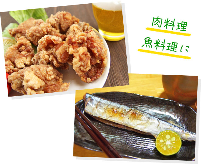 肉料理、魚料理に