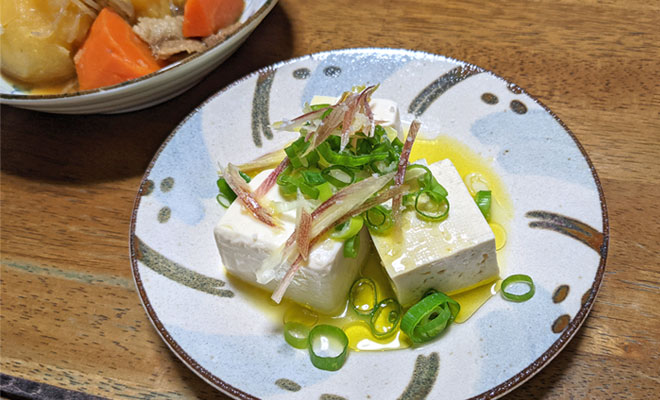 シークヮーサー湯豆腐