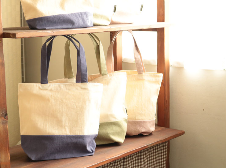 のこり染トートバッグ