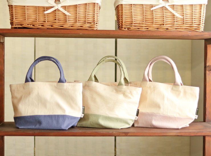 のこり染トートバッグ