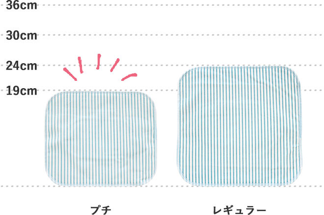 布ナプキンプレーンプチ
