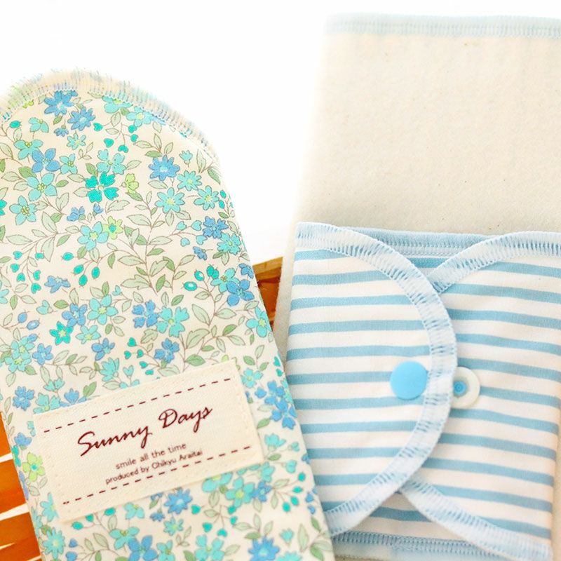 布ナプキン デビューセット（おりもの・軽い日用）☆ | 地球洗い隊