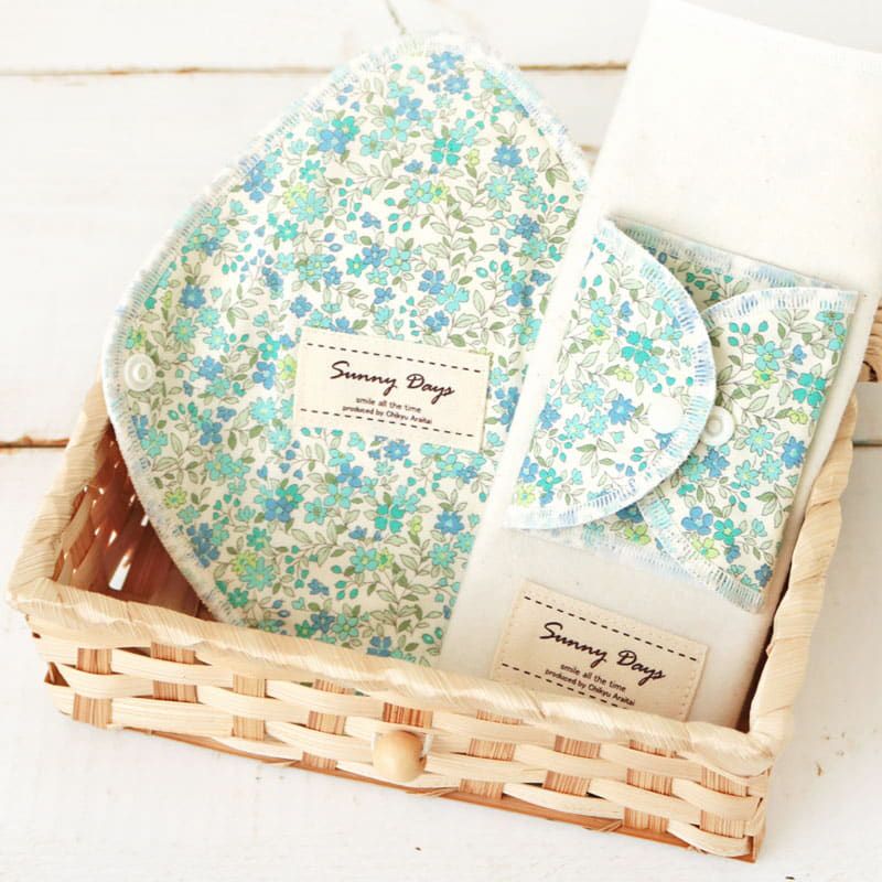 半額】布ナプキンスターターセット（おりもの用布ナプキン）