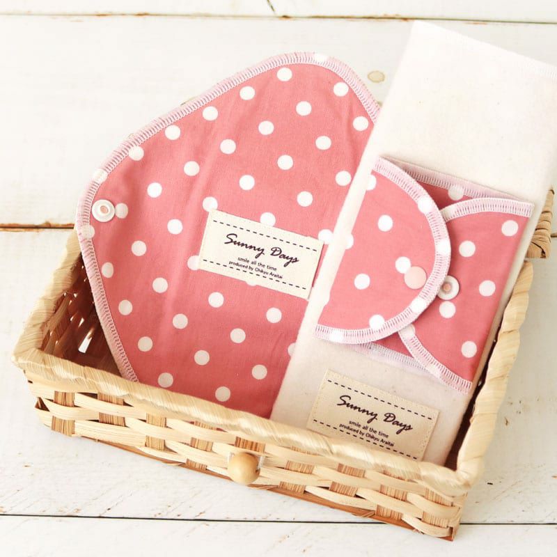 半額】布ナプキンスターターセット（おりもの用布ナプキン）