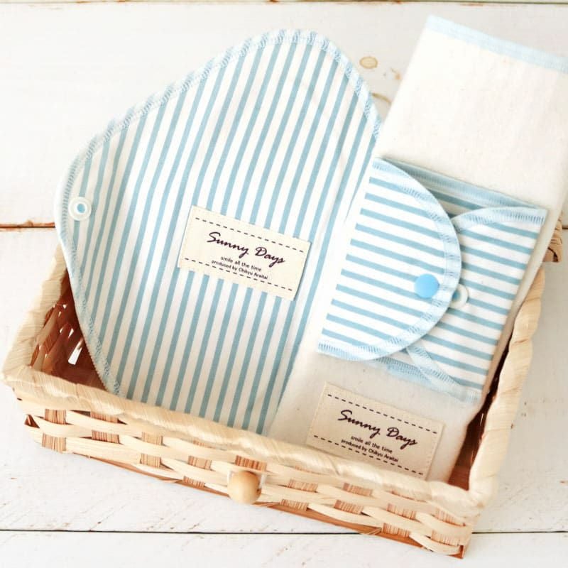 半額】布ナプキンスターターセット（おりもの用布ナプキン）