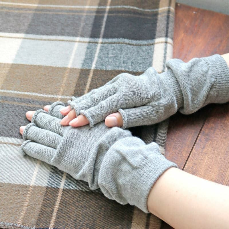 心ほどけるオーガニックコットン手袋