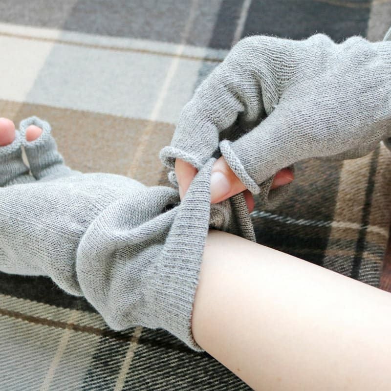 心ほどけるオーガニックコットン手袋